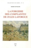 Hubert de Phalèse - La forgerie des "Complaintes" de Jules Laforgue.