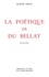 Floyd Gray - La poétique de Du Bellay.