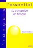 Marie-Annick Morel - La concession en Français.