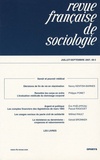 Nancy Kentish-Barnes et Philippe Ponet - Revue française de sociologie N° 48-3, Juillet-Sep : .