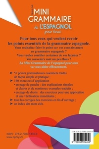 Mini grammaire de l'espagnol pour tous
