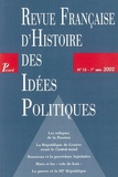  Anonyme - Revue française d'Histoire des idées politiques N° 15 - 1er semestre : .