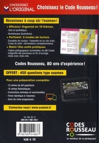 Le code de la route Rousseau  Edition 2019