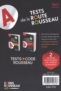 Tests de la route Rousseau. 160 questions soit 4 série de 40 questions  Edition 2024