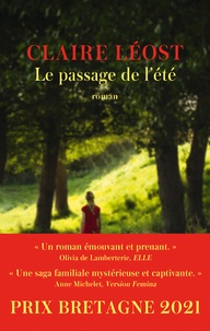 Claire Léost - Le Passage de l'été - Prix Bretagne - Prix Breizh 2021.