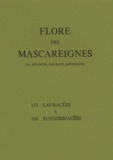  Collectif - FLORE DES MASCAREIGNES (LA REUNION, MAURICE, RODRIGUES) N°S 153 A 160 : LAURACEES A EUPHORBIACEES.