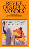  Collectif - Revue Des Deux Mondes N° 9-10 Septembre-Octobre 2001 : L'Inde, Une Vision Du Xxieme Siecle.
