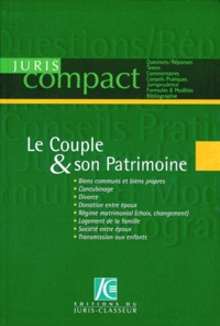 François Terré et  Collectif - Le Couple Et Son Patrimoine. Edition 2000.