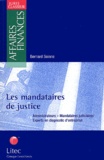 Bernard Soinne - Les mandataires de justice.