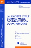 Diane de Saint Affrique-Tiberghien - La société civile comme mode d'organisation du patrimoine.