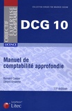 Bernard Caspar et Gérard Enselme - Manuel de comptabilité approfondie DCG10.
