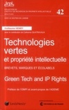 Guillaume Henry - Technologies vertes et propriété intellectuelle - Brevets, marques et écolabels.