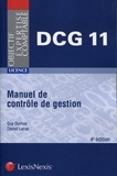Guy Dumas et Daniel Larue - Manuel de contrôle de gestion DCG 11.