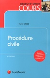 Hervé Croze - Procédure civile.