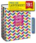 Laurent Leveneur - Code civil - Jaquette "Graphic" amovible.