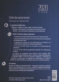 Code des assurances  Edition 2020