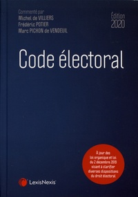 Michel de Villiers et Frédéric Potier - Code électoral.