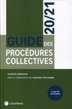 Jocelyne Vallansan - Guide des procédures collectives.