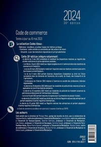 Code de commerce  Edition 2024