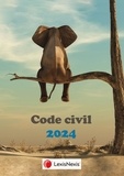 Laurent Leveneur - Code civil - Jaquette éléphant arbre.