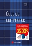 Philippe Pétel et Cécile Lisanti - Code de commerce - Jaquette Blue tartan.