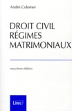André Colomer - Droit Civil. Regimes Matrimoniaux, 9eme Edition.