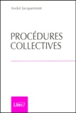 André Jacquemont - Procedures Collectives.