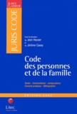 Jérôme Casey et  Collectif - Code Des Personnes Et De La Famille. Edition 2002.
