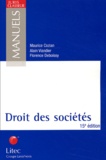 Maurice Cozian et Florence Deboissy - Droit des sociétés.