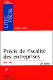 Maurice Cozian - Précis de fiscalité des entreprises.
