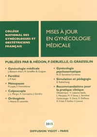  CNGOF et Bernard Hédon - Mises à jour en gynécologie médicale.