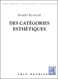 Robert Blanché - Des catégorie esthétiques.