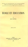 Jean Château - Ecole et éducation.