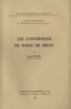 Henri Gouhier - Les Conversions de Maine de Biran.