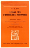 Georg Wilhelm Friedrich Hegel - Leçons sur l'histoire de la philosophie.... - Tome 7, La philosophie moderne.