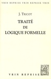 Jules Tricot - Traité de logique formelle.