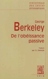 George Berkeley - De l'obéissance passive.