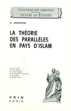 K Jaouiche - La théorie des parallèles en pays d'islam - Contribution à la préhistoire des géométries non-euclidiennes.