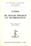 Francesco Patrizi - De spacio physico et mathematico.