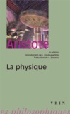  Aristote - La physique.