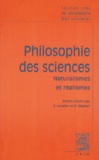 Sandra Laugier et Pierre Wagner - Philosophie des sciences - Tome 2 : Naturalismes et réalismes.