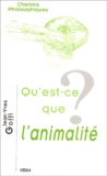 Jean-Yves Goffi - Qu'est-ce-que l'animalité ?.