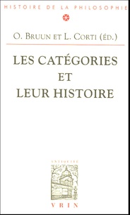 Otto Bruun et Lorenzo Corti - Les catégories et leur histoire.