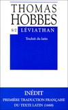 Thomas Hobbes - Léviathan - Tome 6/2.