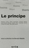  Anonyme - Le principe.