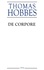 Thomas Hobbes - Hobbes latinus - De corpore.