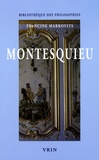 Francine Markovits - Montesquieu - Le droit et l'histoire.