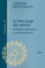 Catherine König-Pralong - Le bon usage des savoirs - Scolastique, Philosophie et Politique culturelle.