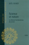 Joël Biard - Science et nature la théorie buridanienne du savoir.