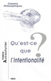 Valérie Aucouturier - Qu'est-ce que l'intentionalité ?.